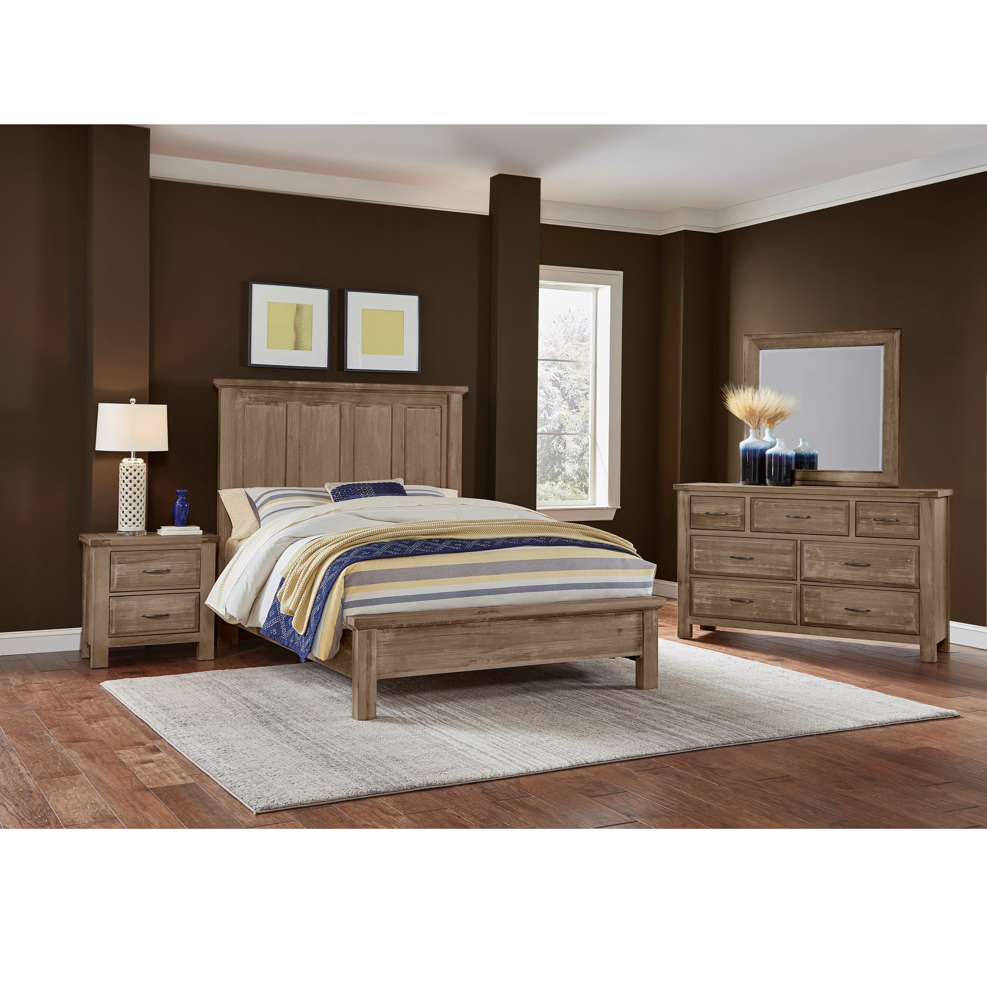 Artisan & Post Maple Road Queen Bedroom Group Belfort Furniture